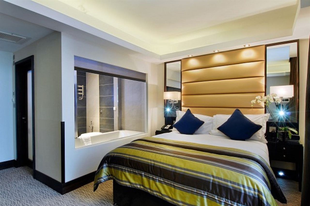 더 마블 아치 런던 외부 사진 A bedroom at the InterContinental London The O2
